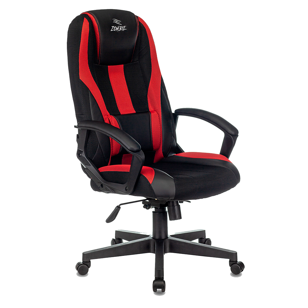 Игровое компьютерное кресло Zombie 9, черный/красный
