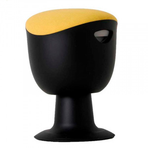 Стул для активного сиденья Chair Meister Tulip, черный/желтый