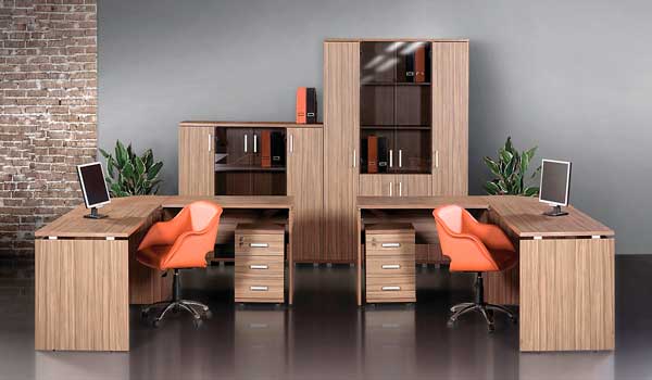 Пример эргономичной офисной мебели