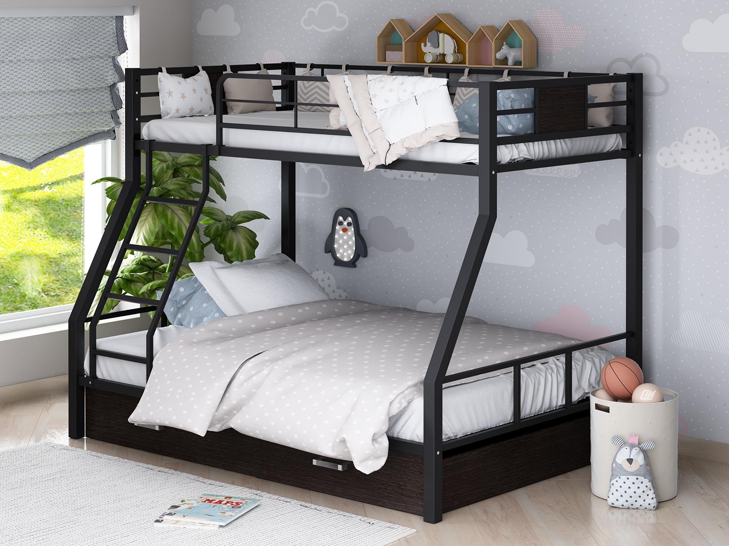 Детские двухъярусные кровати — самые популярные варианты для детей и подростков (70 фото)