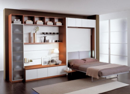 Двуспальная кровать-трансформер: что она собой представляет и для каких комнат подойдет 
