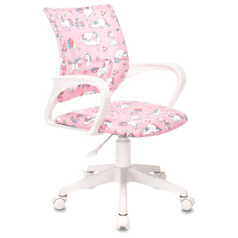 Детское компьютерное кресло Бюрократ BUROKIDS 1 W, розовый