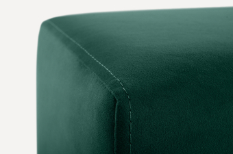 Пуф Куб Velvet Emerald