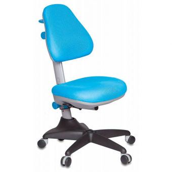 Детское компьютерное кресло Бюрократ KD-2/TW-55, светло-голубой