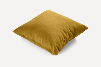 Подушка Деко Velvet Yellow