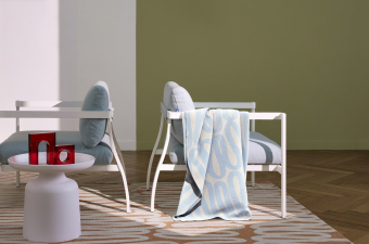 Плед Lotus Home Textile Blue 120x170