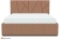 Кровать Рица-1 с ПМ 160х200 (Monaco 02 Cocoa / Абсолют) 2 кат. Кровать Рица-1 с ПМ 160х200 (Monaco 02 Cocoa / Абсолют) 2 кат.
