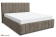 Кровать Кордова-1 с ПМ 140х200 (Боска Лайт VL-2301-04 / Какао) 1 кат. Кровать Кордова-1 с ПМ 140х200 (Боска Лайт VL-2301-04 / Какао) 1 кат.