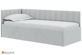 Кровать Мика с ПМ 90х200 универсальная Newtone Light GREY