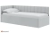 Кровать Мика с ПМ 90х200 универсальная Newtone Light GREY